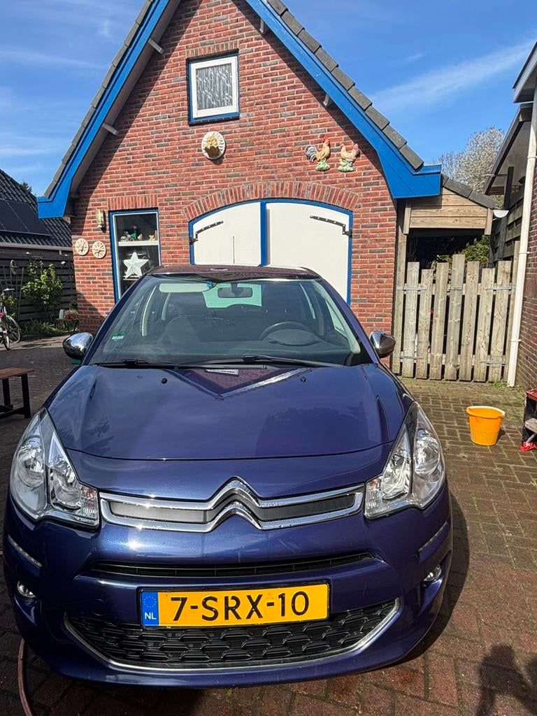 Citroën C3 1.2 VTI 60KW/82PK 2013 Blauw, Auto's, Voorwielaandrijving, 31 €/maand, 1199 cc, Blauw