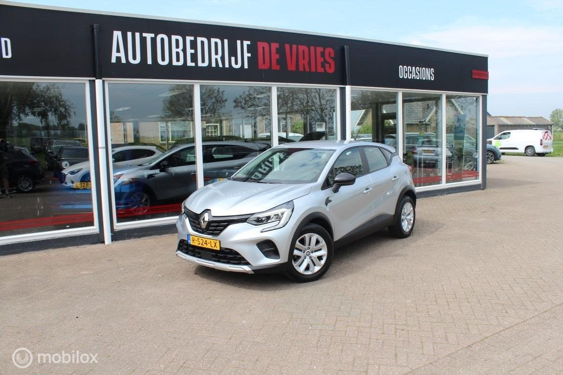 Renault Captur 1.0 TCe 90 Airco/Cruise/Led/Lane-assist/NAP, Auto's, Voorwielaandrijving, Gebruikt, Euro 6, 635 kg