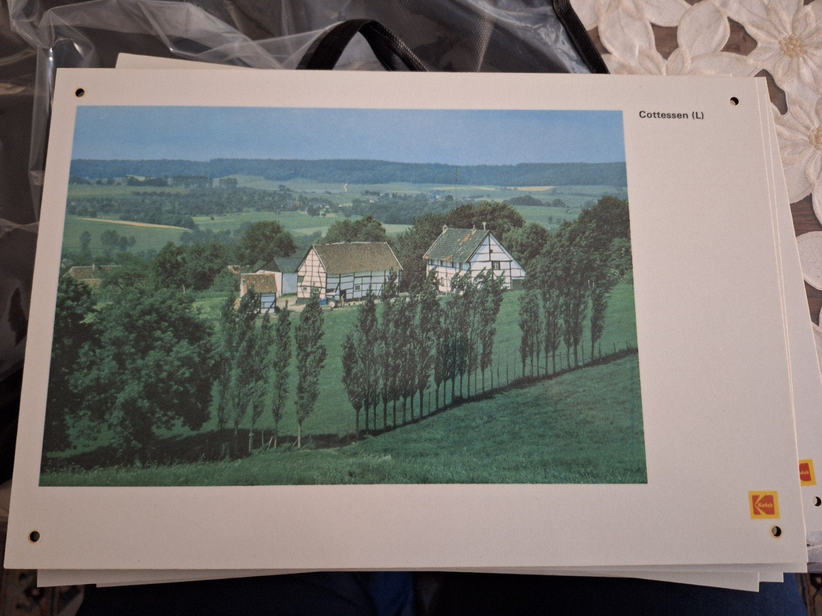 Limburgse Foto Cottessen (L) Op Plaat. Kodak., Ophalen of Verzenden, Zo goed als nieuw