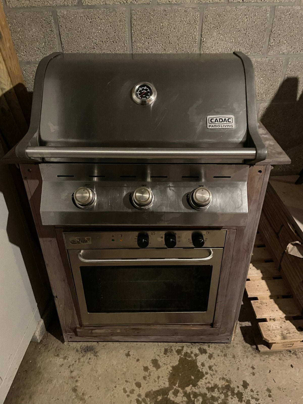 Cadac Patio Living BBQ met Elite oven, Ophalen