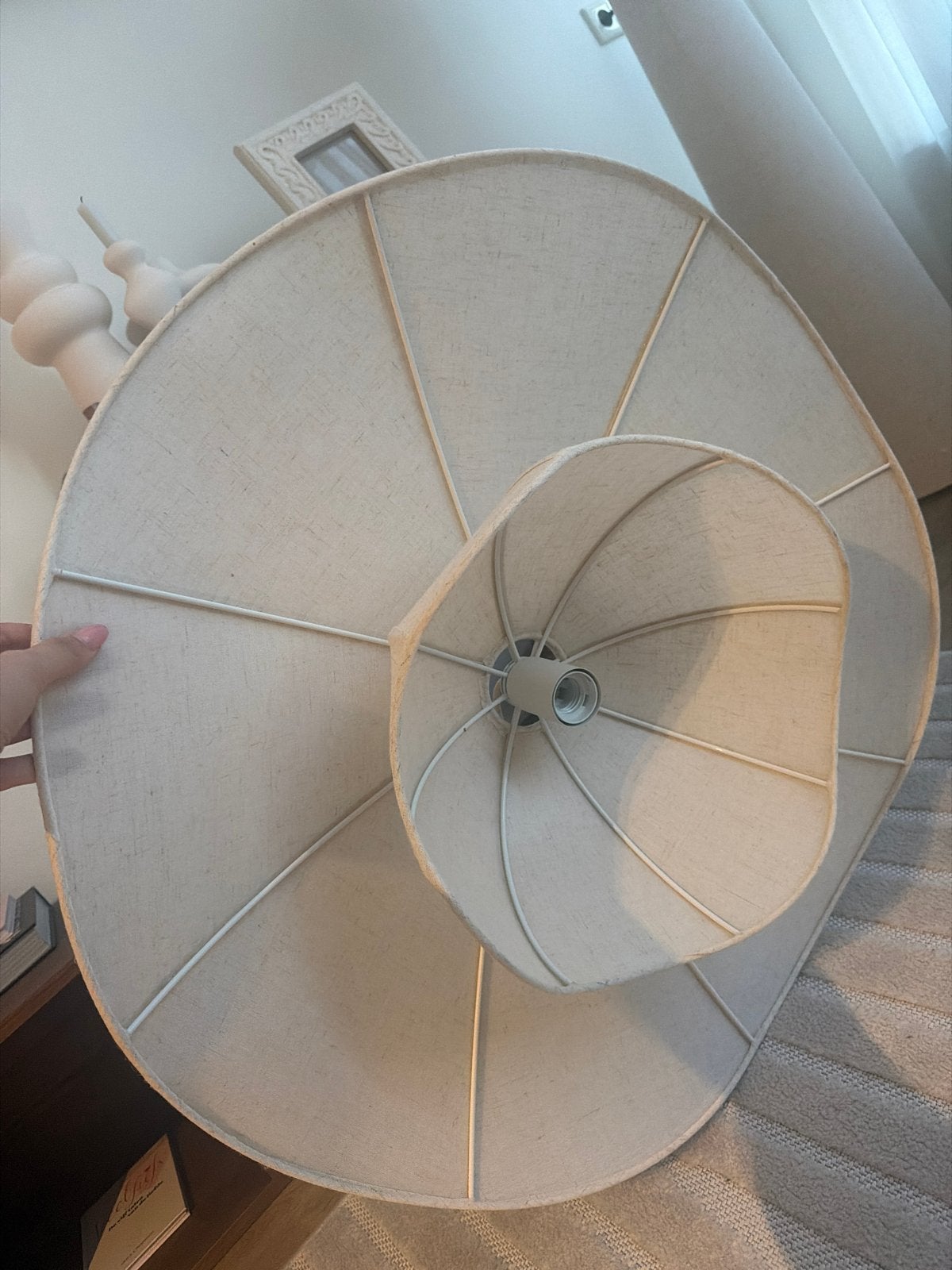 Agir lamp van Kwantum in goede staat, Ophalen of Verzenden, Zo goed als nieuw, Textiel, E27 (groot)