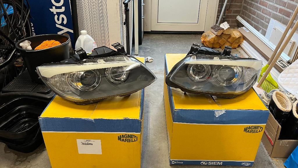 BMW E92/E93 LCI Koplampen, Ophalen of Verzenden, Gebruikt, BMW