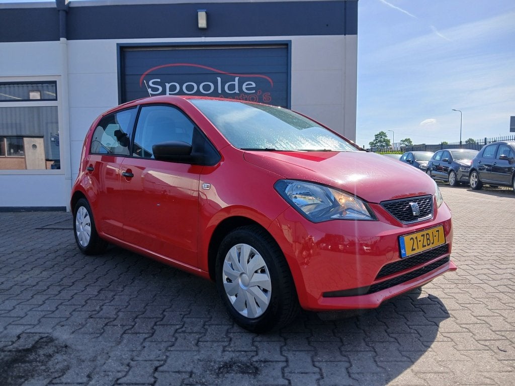 SEAT Mii 1.0 5-Deurs/161.000Km Nap/Airco/Dealer onderhouden, Auto's, Voorwielaandrijving, Gebruikt, 840 kg, Mii