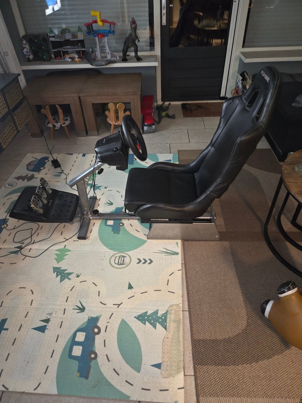 Playseat in perfecte staat (exclusief stuur en pedalen), Ophalen, Racestoel, Gebruikt, Playseat