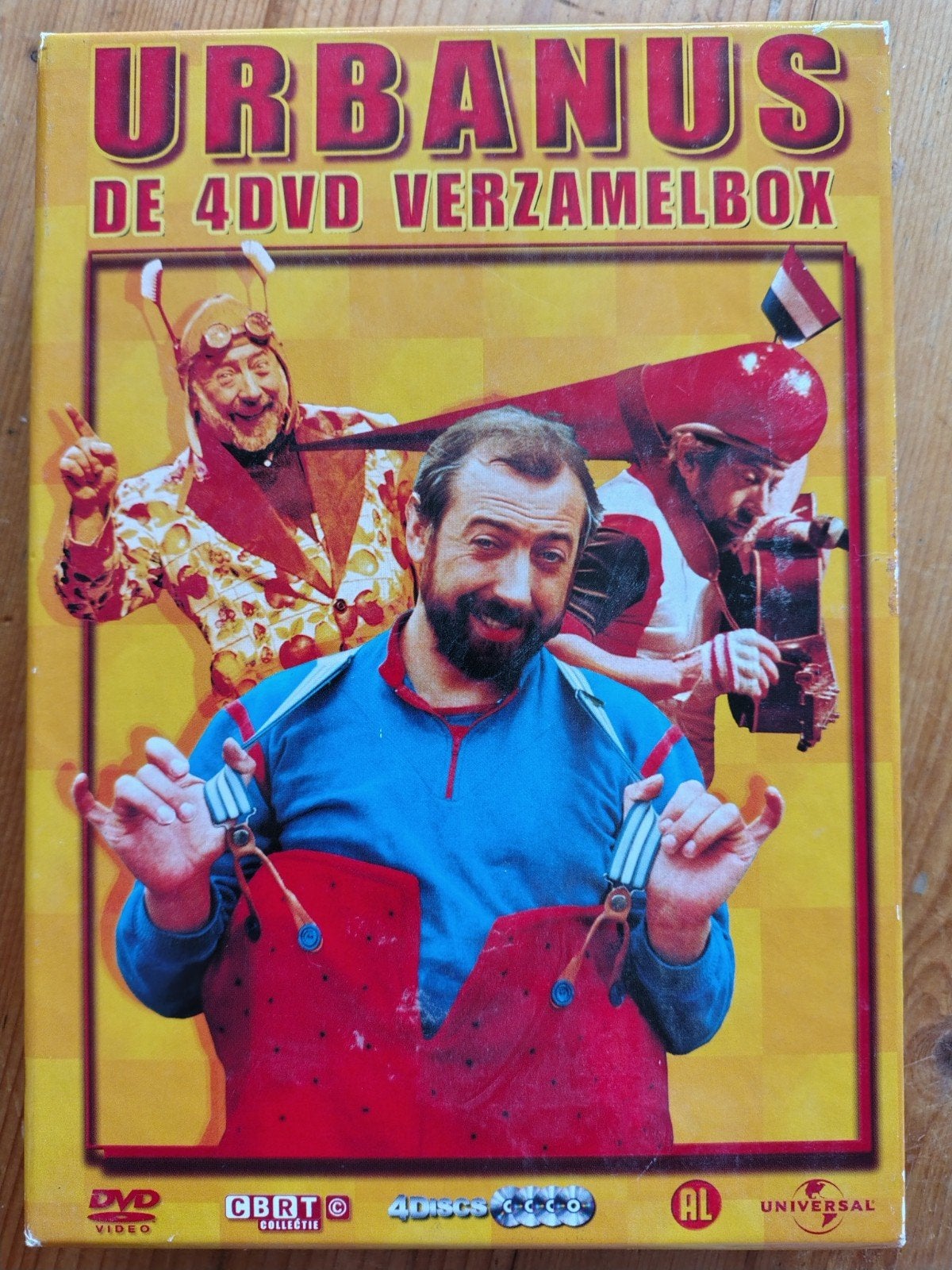 Urbanus: De 4DVD Verzamelbox - Hilarische Shows!, Verzenden, Alle leeftijden, Nederlands, Zo goed als nieuw