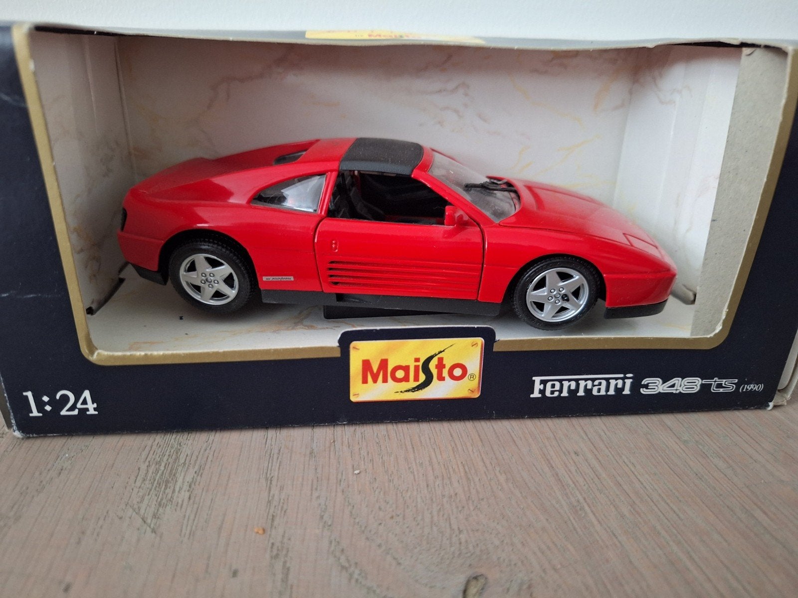 Ferrari 348 ts, Ophalen of Verzenden, Bburago