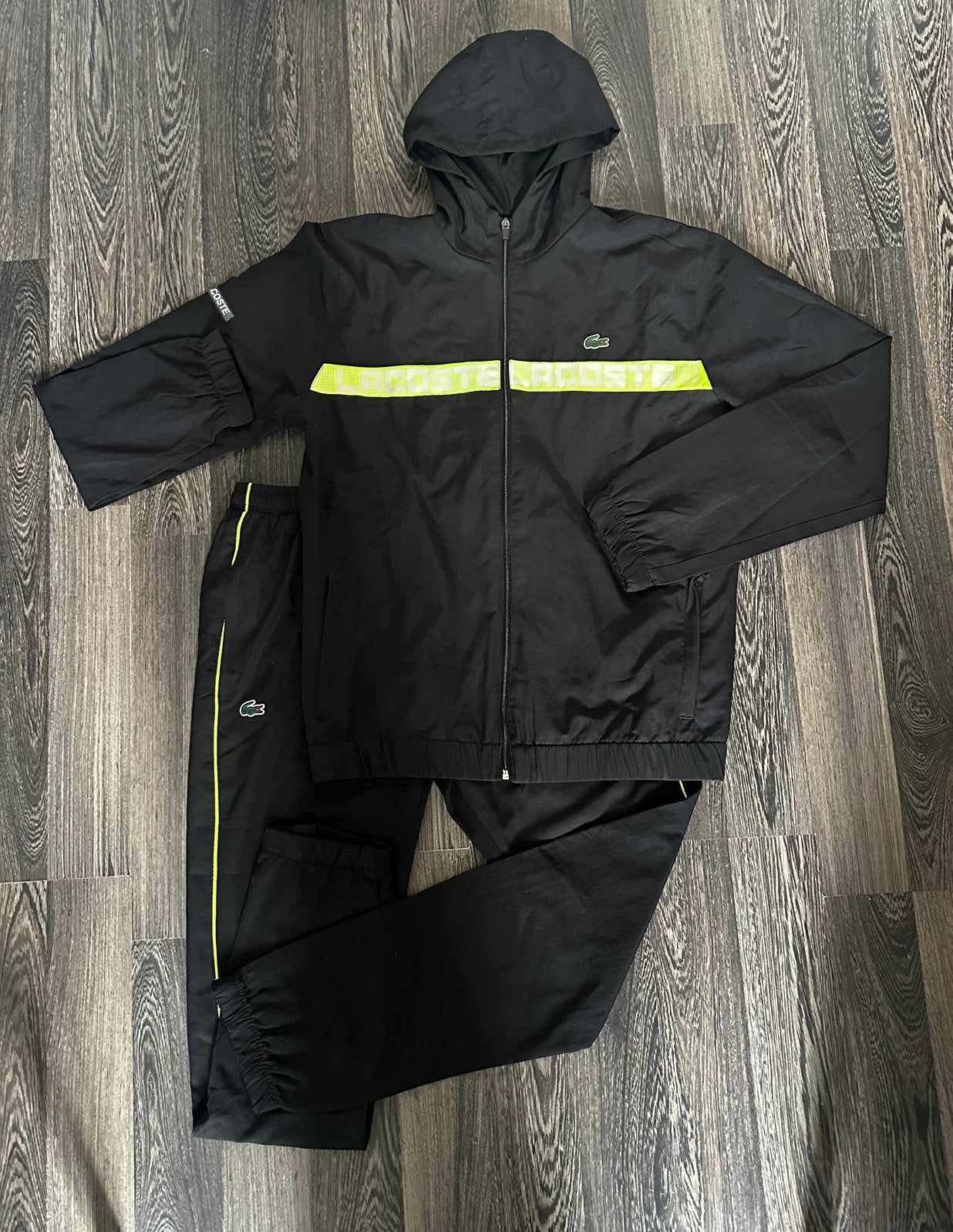 Lacoste pak, Ophalen, Maat 52/54 (L), Zwart, Nieuw