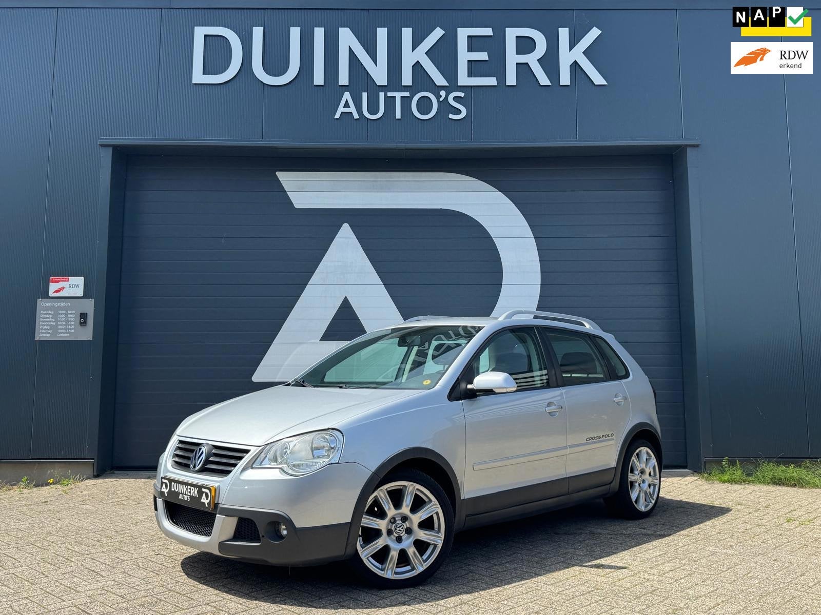 Volkswagen Polo 1.4-16V Cross | Airco | Cruise Control | Ele, Auto's, Volkswagen, Voorwielaandrijving, Gebruikt, Zwart, 49 €/maand