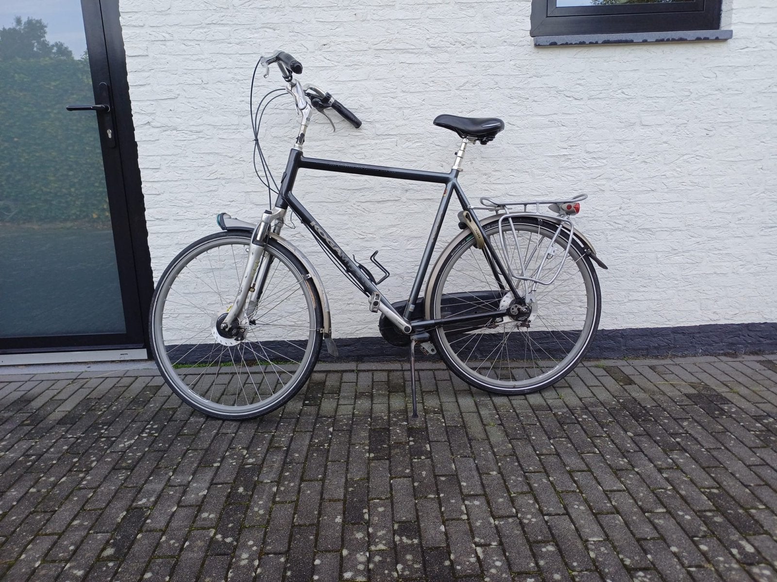 Degelijke herenfiets Koga Myata, Fietsen en Brommers, Gebruikt, Velgrem, Versnellingen, 61 tot 65 cm