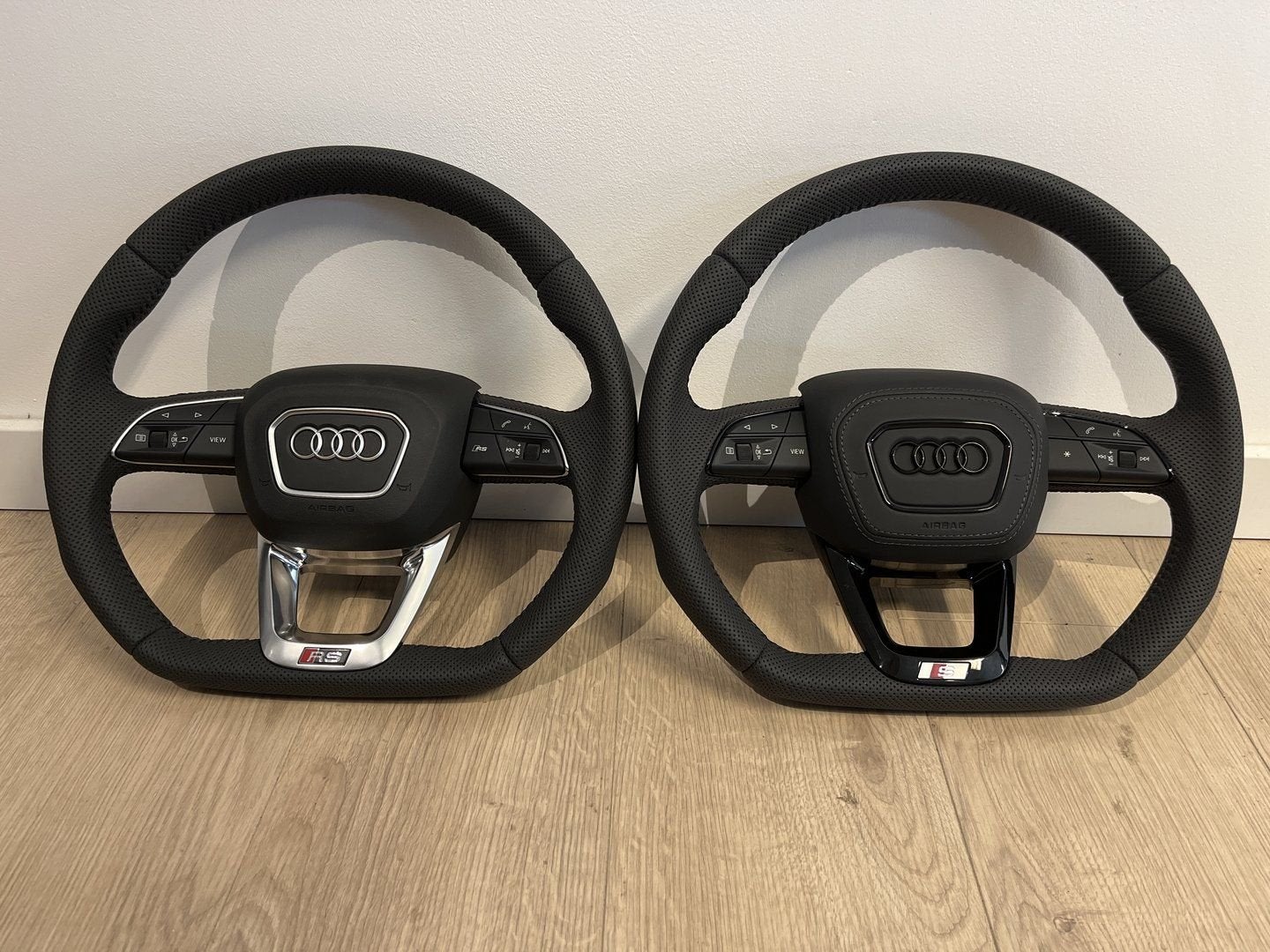 Audi Audi a3 q3 rs3 rsq3 rs sline stuurwiel geperforeerd, -, -, Nieuw, -