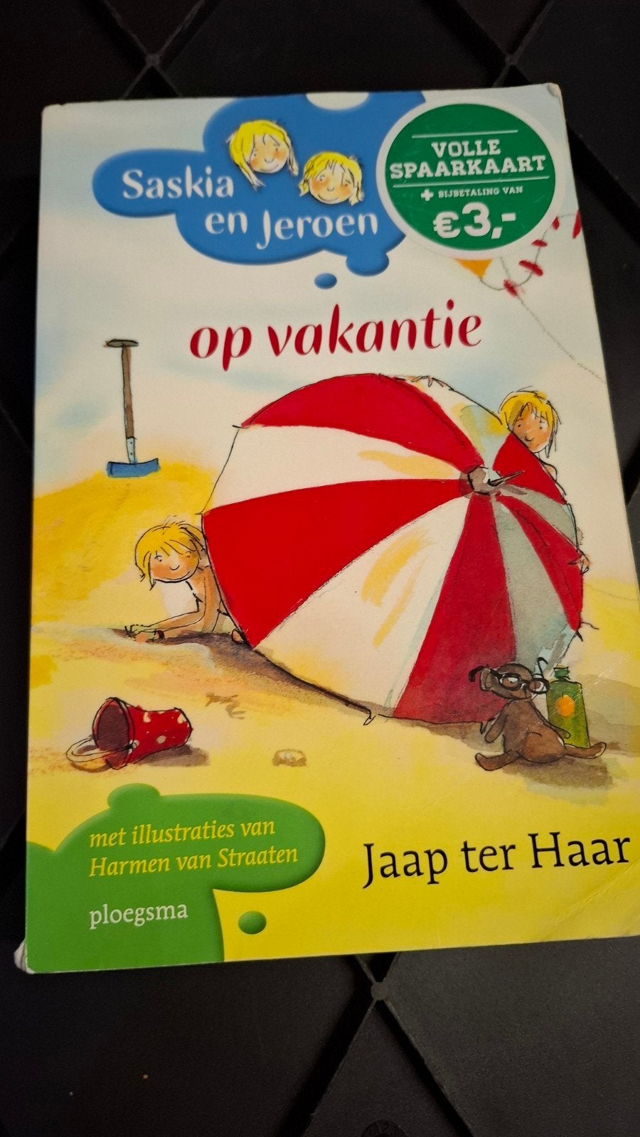 Jaap ter Haar - Saskia en Jeroen op vakantie, Boeken, Fictie algemeen, Ophalen of Verzenden, Zo goed als nieuw, Jaap ter Haar