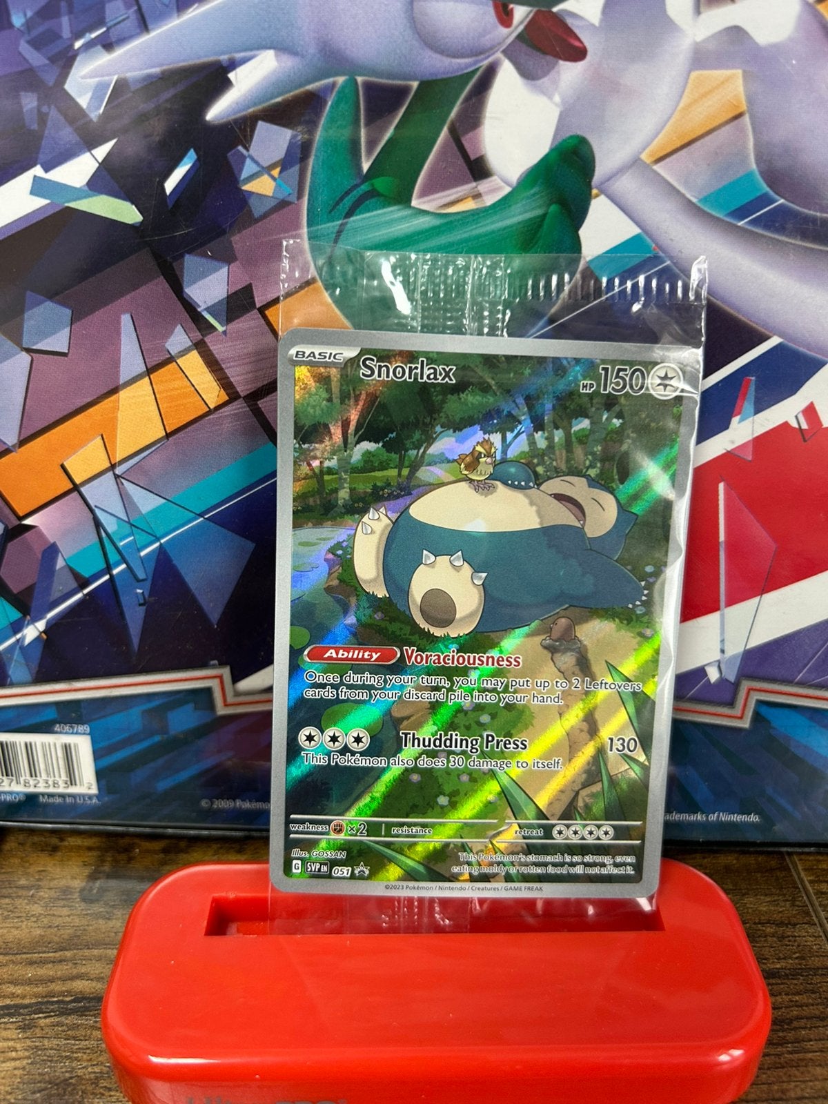 Snorlax Promo Sealed 051, Hobby en Vrije tijd, Ophalen of Verzenden, Nieuw, Losse kaart