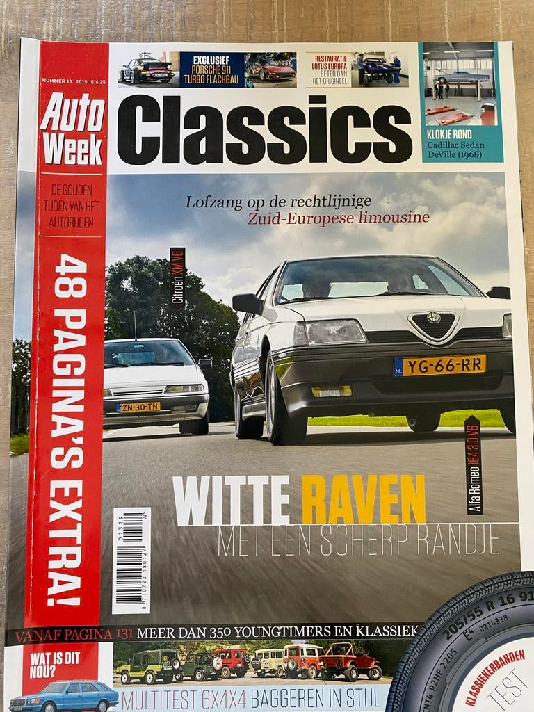 AutoWeek Classics - Nummer 13 2019 - Porsche, Alfa Romeo, Ophalen of Verzenden, Gelezen, Algemeen