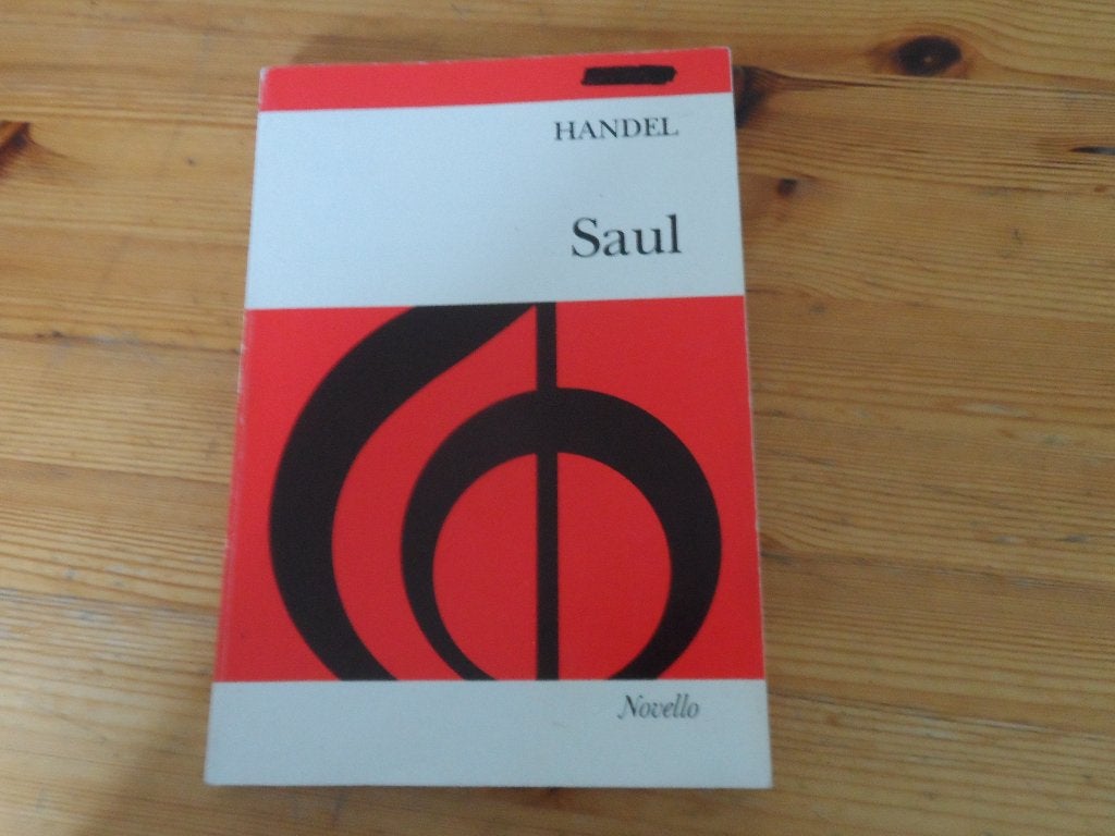Handel - saul oratorium, Klassiek, Ophalen of Verzenden, Artiest of Componist, Gebruikt