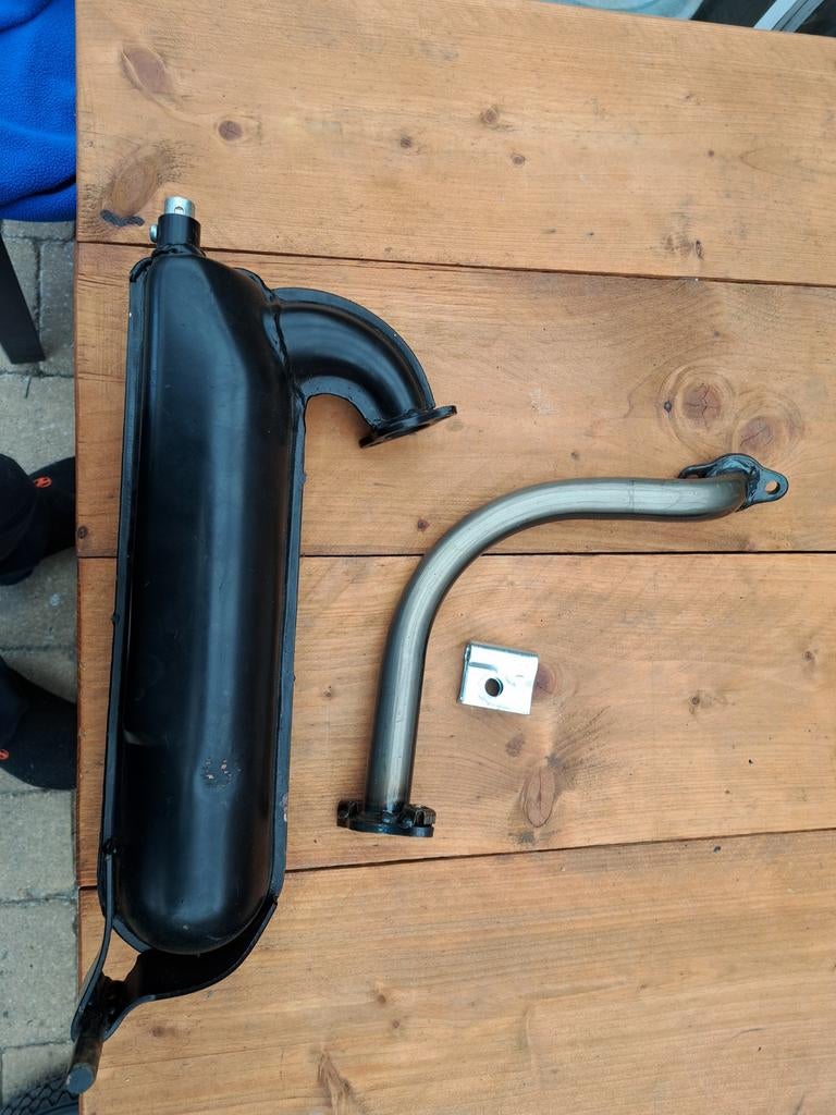 Vespa PK50 Banaan Uitlaat - Gebruikt, Ophalen of Verzenden, Gebruikt, Uitlaat, Vespa