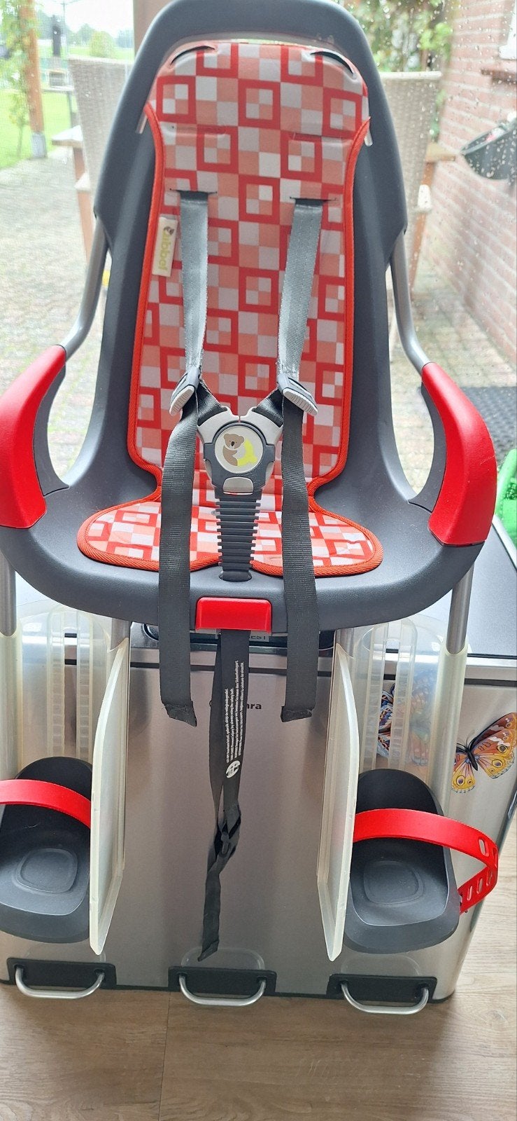Qibbel fietsstoeltje/zitje, Fietsen en Brommers, 15 t/m 25 kg, Achterzitje, Ophalen of Verzenden, Qibbel
