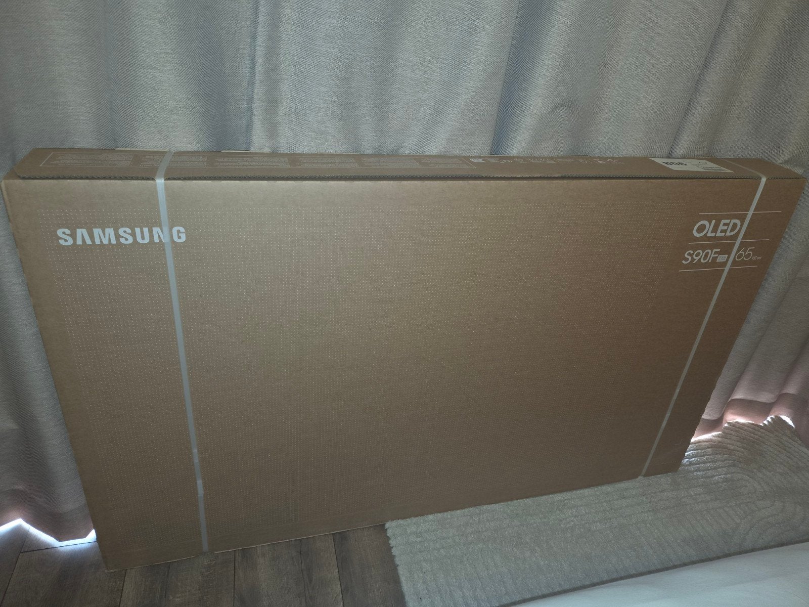 Samsung QE65S90FATXXN Ultra HD 4K OLED tv 65 inch 2025, Ophalen, Nieuw, Samsung, 100 cm of meer