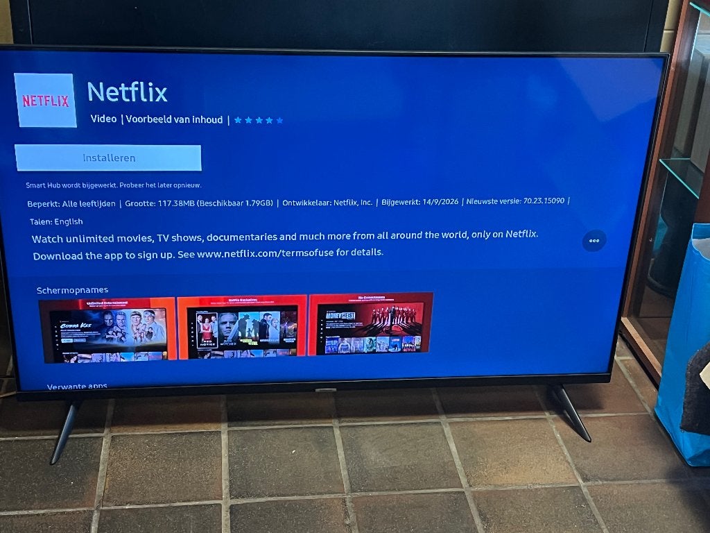 Samsung 50AU7020K 50 inch Crystal UHD 4K Smart TV, Ophalen, LED, 50 Hz, Zo goed als nieuw