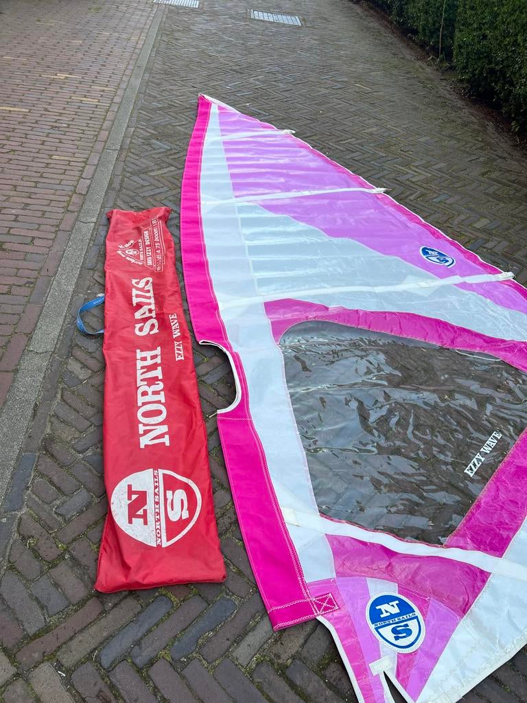 North Sails Ezzy Wave 5.5m² surfzeil, Ophalen of Verzenden, Gebruikt, Zeil