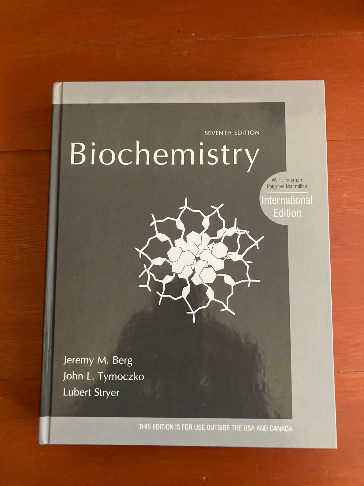 Biochemistry - Zevende Editie - Berg, Tymoczko, Stryer, Boeken, Ophalen of Verzenden, Beta, Zo goed als nieuw, WO