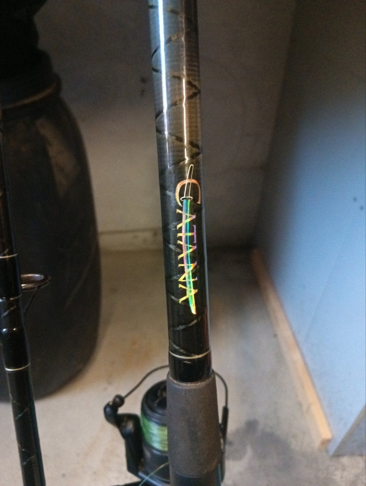 Shimano Catana + Aero gt 3500, Watersport en Boten, Ophalen, Zo goed als nieuw, Complete set