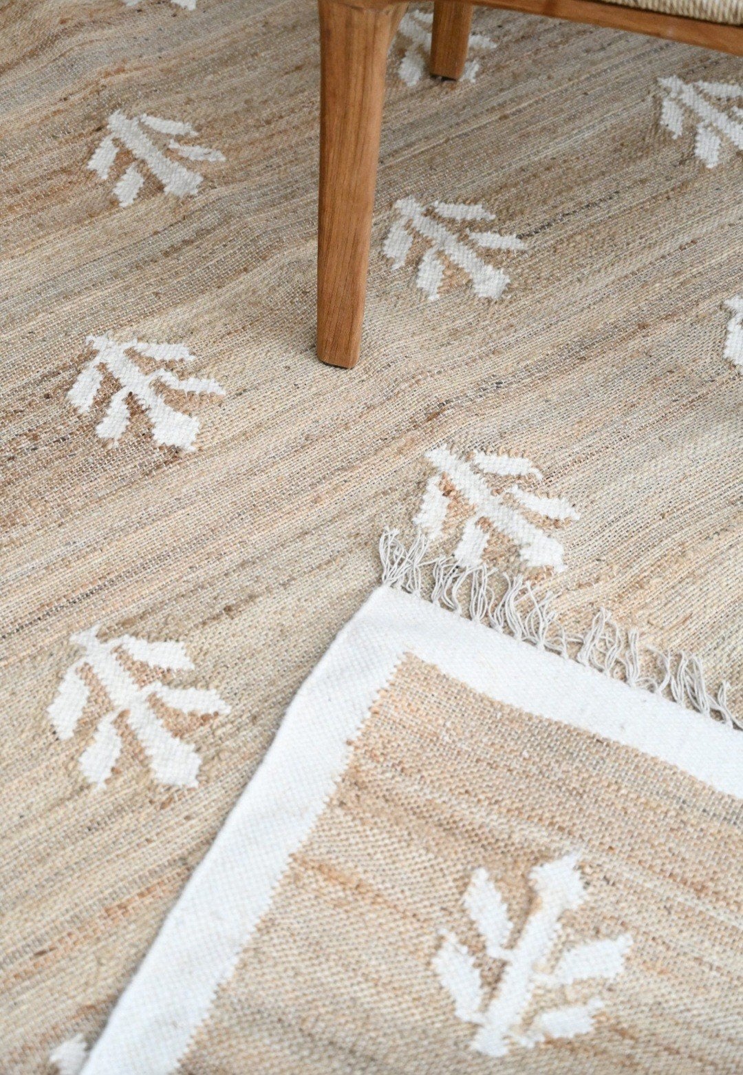Bohemian Jute Vloerkleden Ibiza style, Huis en Inrichting, Ophalen, Crème, Bohemian, Scandinavisch, Natuurlijk, 200 cm of meer