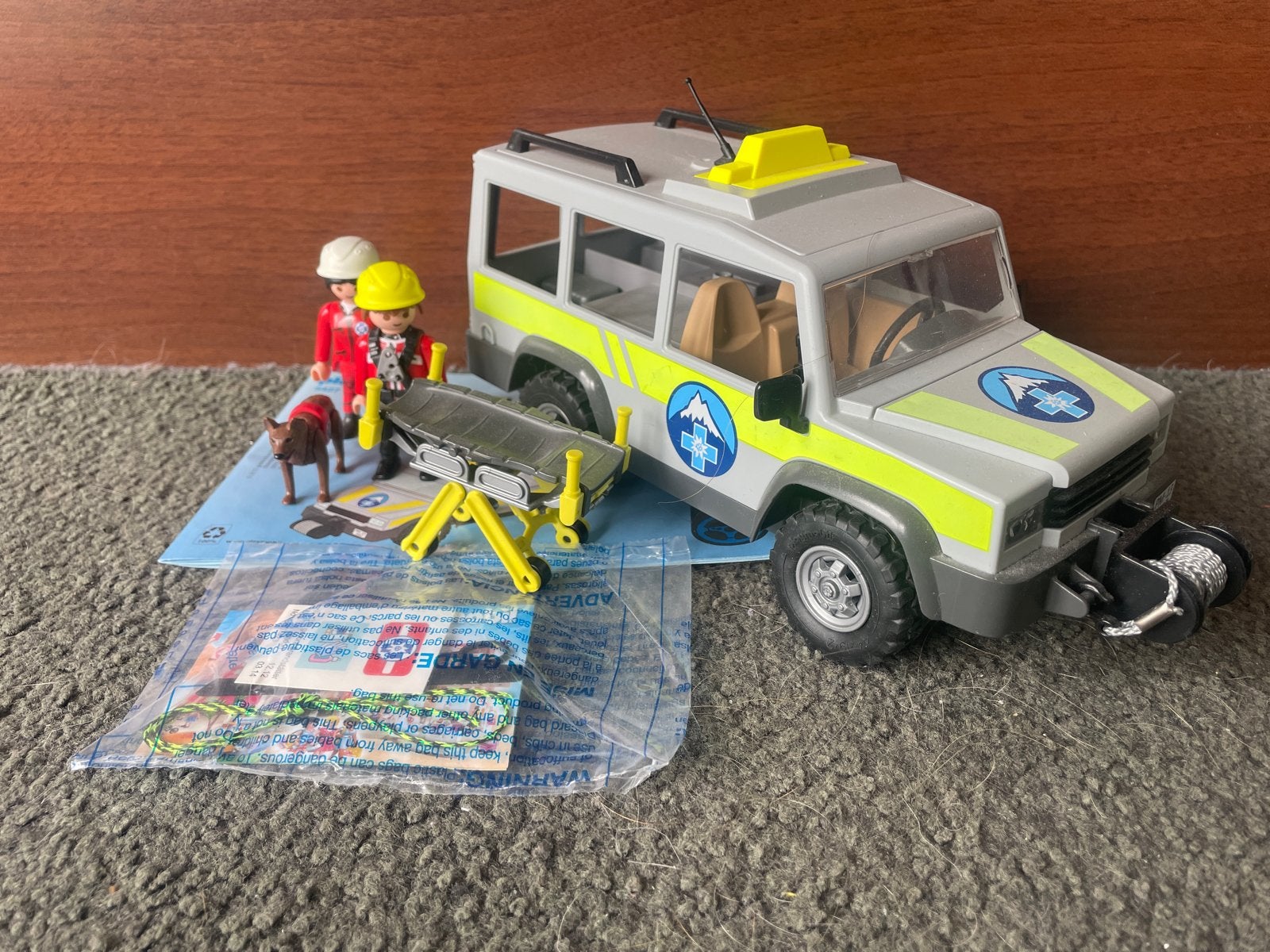 Playmobil 5427 Alpenredding met Voertuig en Figuren, Kinderen en Baby's, Speelgoed | Playmobil, Complete set, Voertuig, Ophalen of Verzenden