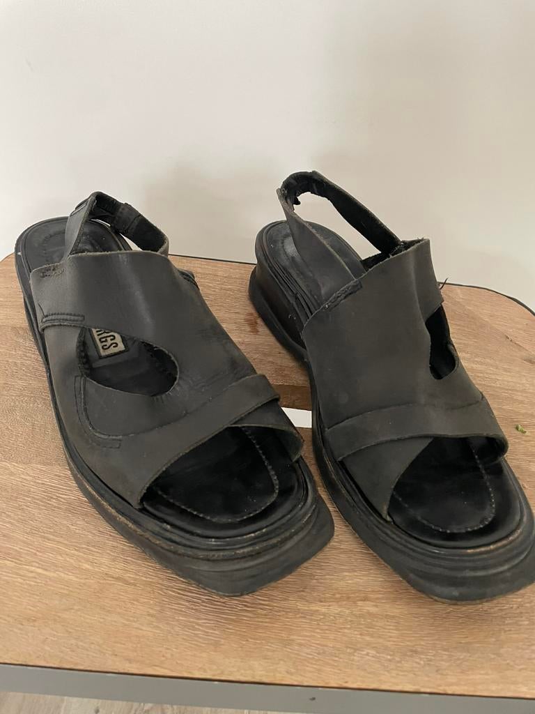 Bikkembergs leren sandalen 40, Verzenden, Gedragen, Sandalen of Muiltjes
