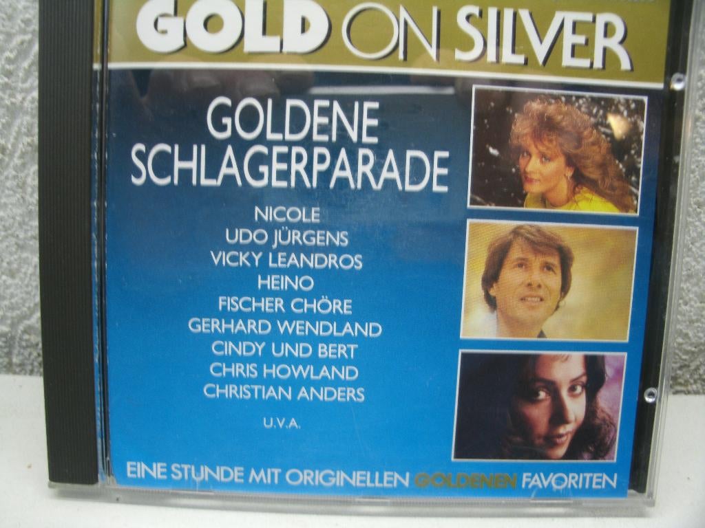 cd 7 gold on silver schlager parade vicky leandros, Ophalen of Verzenden, Zo goed als nieuw
