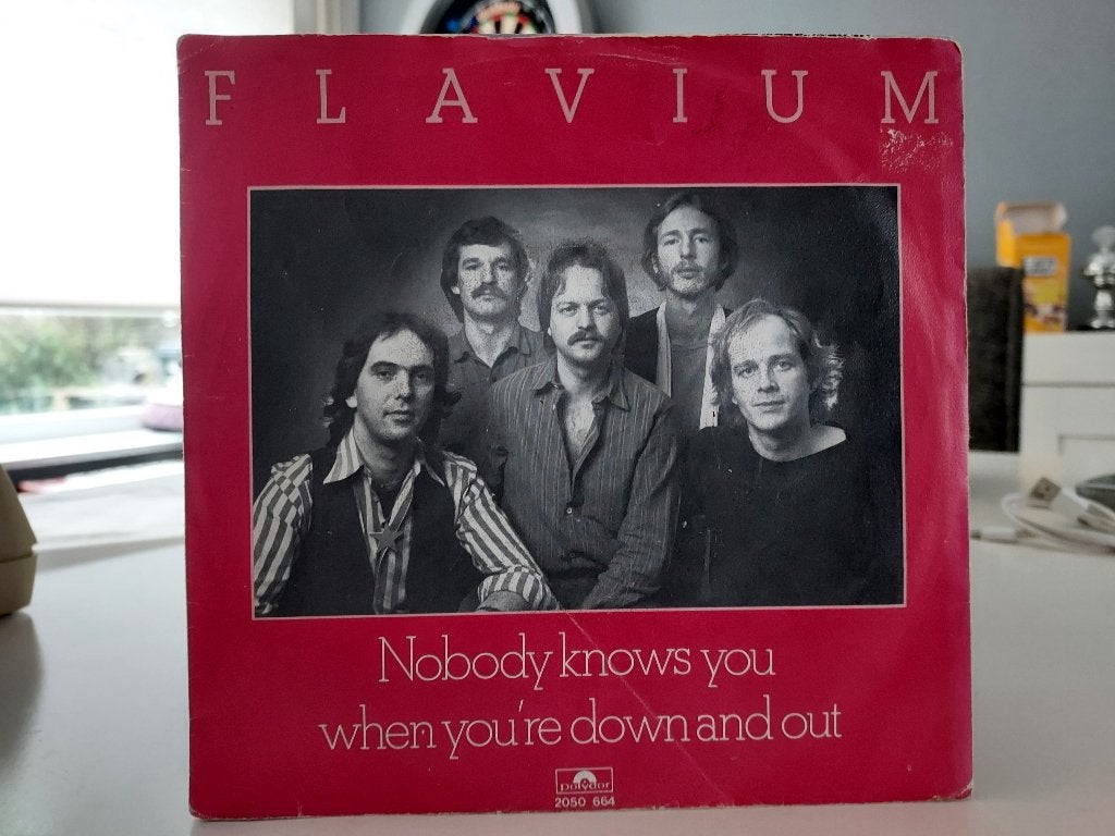 7" Single Flavium - Nobody Knows You When You're Down And Ou, Gebruikt, 7 inch, Single, Ophalen of Verzenden