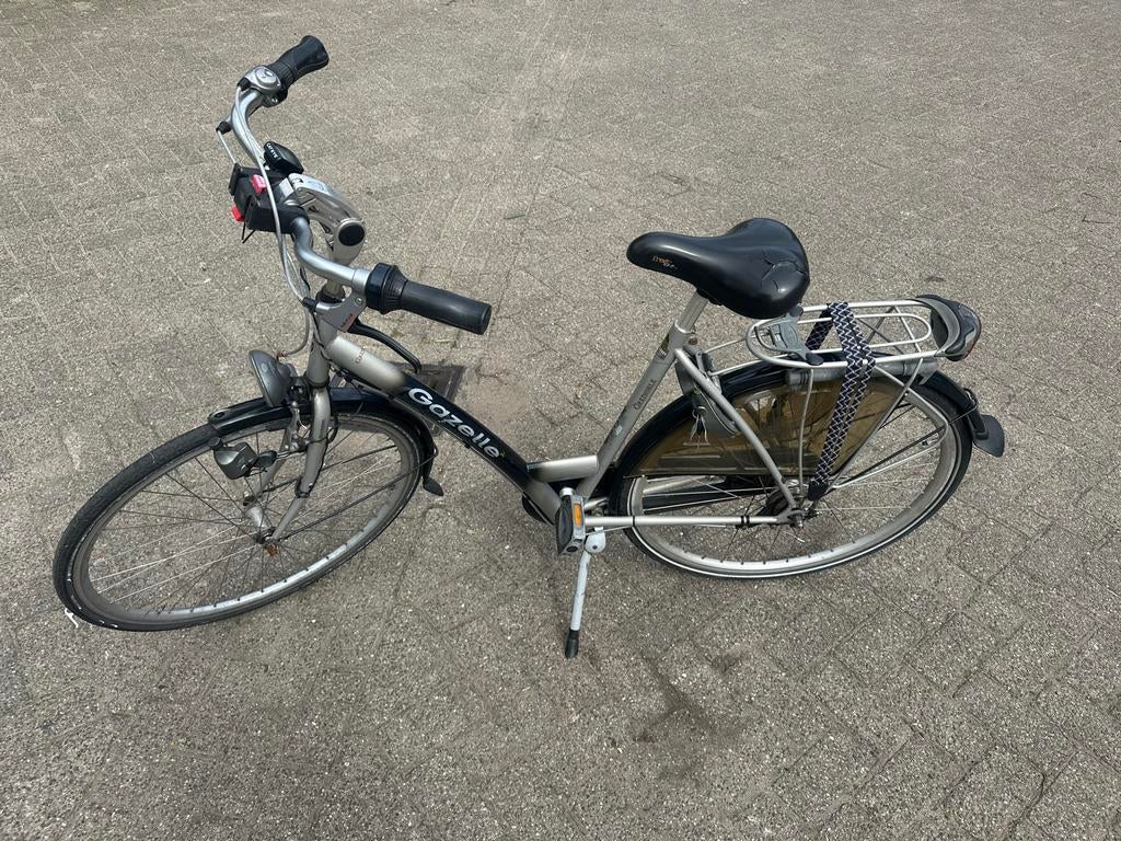 Gazelle damesfiets, Fietsen en Brommers, Fietsen | Dames | Damesfietsen, Ophalen, Velgrem, Versnellingen, Gazelle