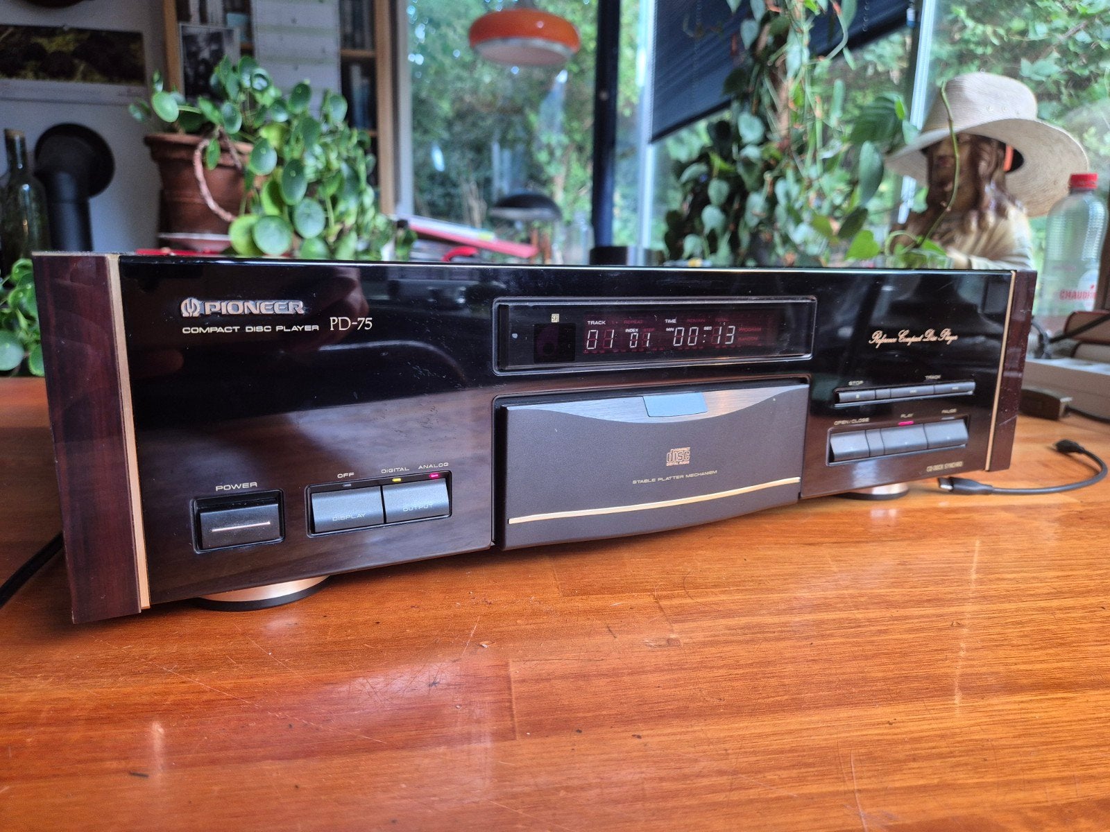 Pioneer PD-75 Urushi high-end CD-speler, Ophalen of Verzenden, Zo goed als nieuw, Pioneer