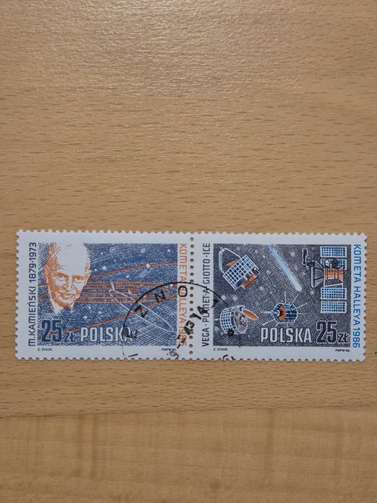 Polen 1986 ruimtevaart, Postzegels en Munten, Ophalen of Verzenden, Polen, Gestempeld