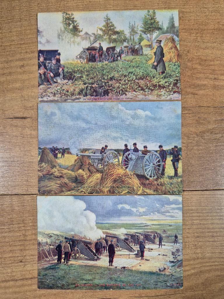 Ansichtkaarten Eerste Wereldoorlog Militair - L.V.C, Ophalen of Verzenden, Voor 1920, Gelopen, Politiek en Historie