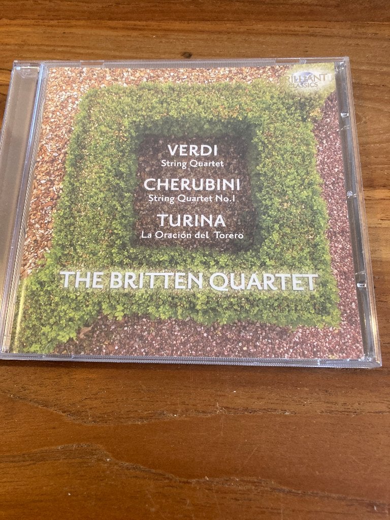 The Britten Quartet - Verdi (String Quartet), Cherubini (Str, Verzenden, Classicisme, Zo goed als nieuw, Kamermuziek