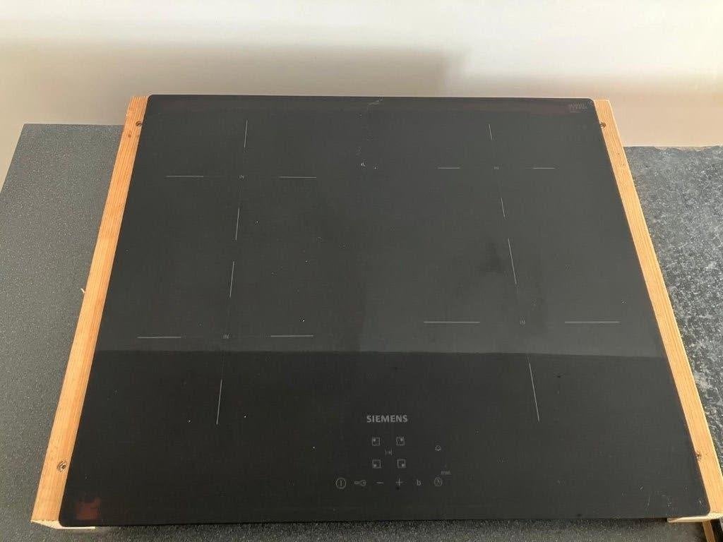 Siemens inductie plat, Witgoed en Apparatuur, Kookplaten, Ophalen, Gebruikt, 4 kookzones, Inbouw