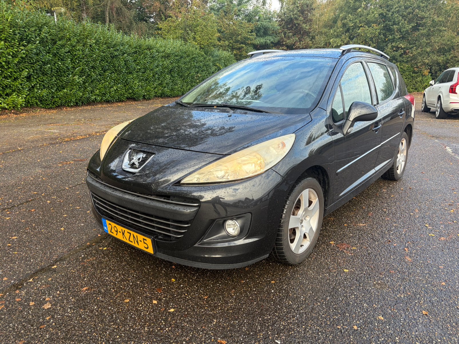 Peugeot 207 1.6 16V SW Outdoor 2010 Zwart euro-5 panorama, Voorwielaandrijving, Euro 5, Stof, Zwart