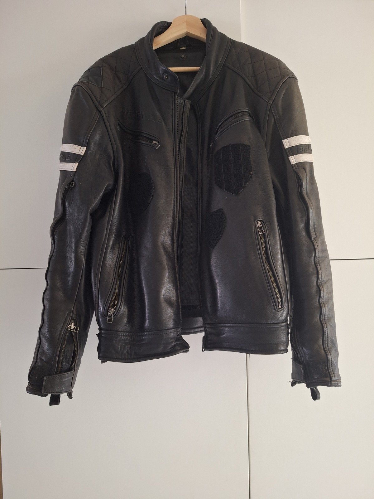 Restyle lederen motorjas, Motoren, Kleding | Motorkleding, Heren, Jas | leer, Ophalen of Verzenden, Restyle