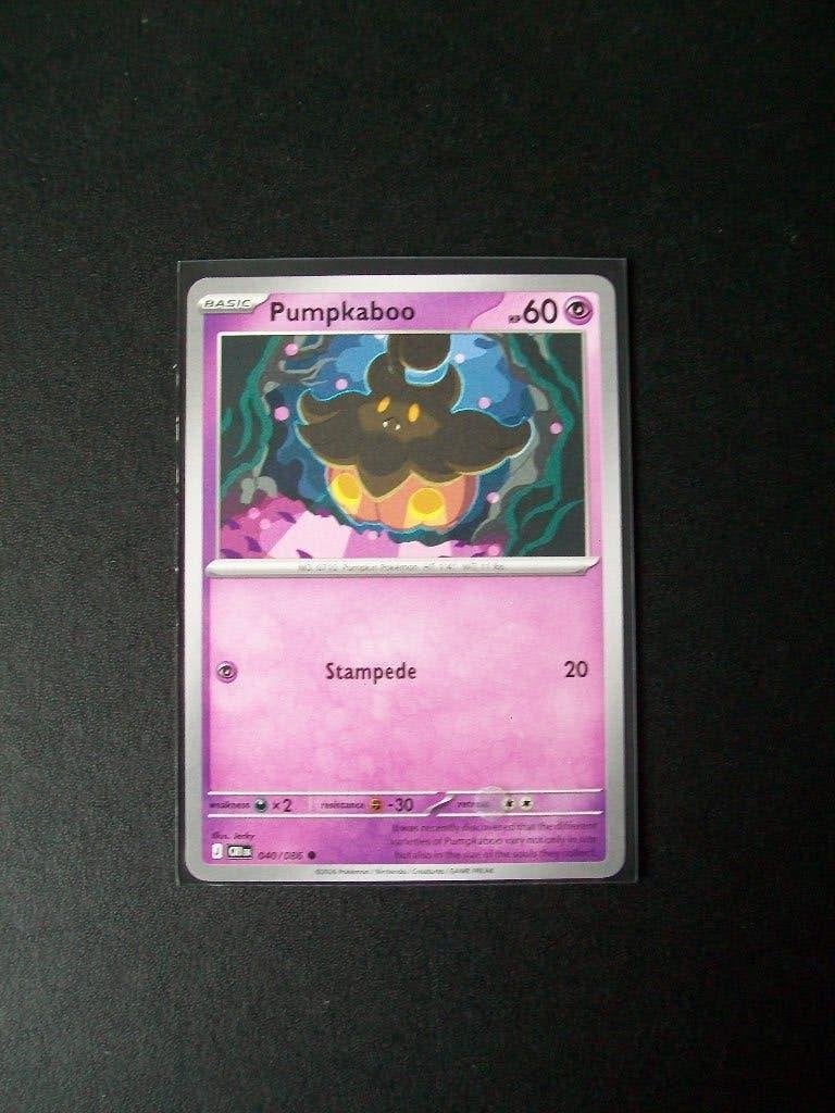 2611: Nieuwe Pokemon Kaart PUMPKABOO HP 60 (040/086), Verzenden, Nieuw, Losse kaart