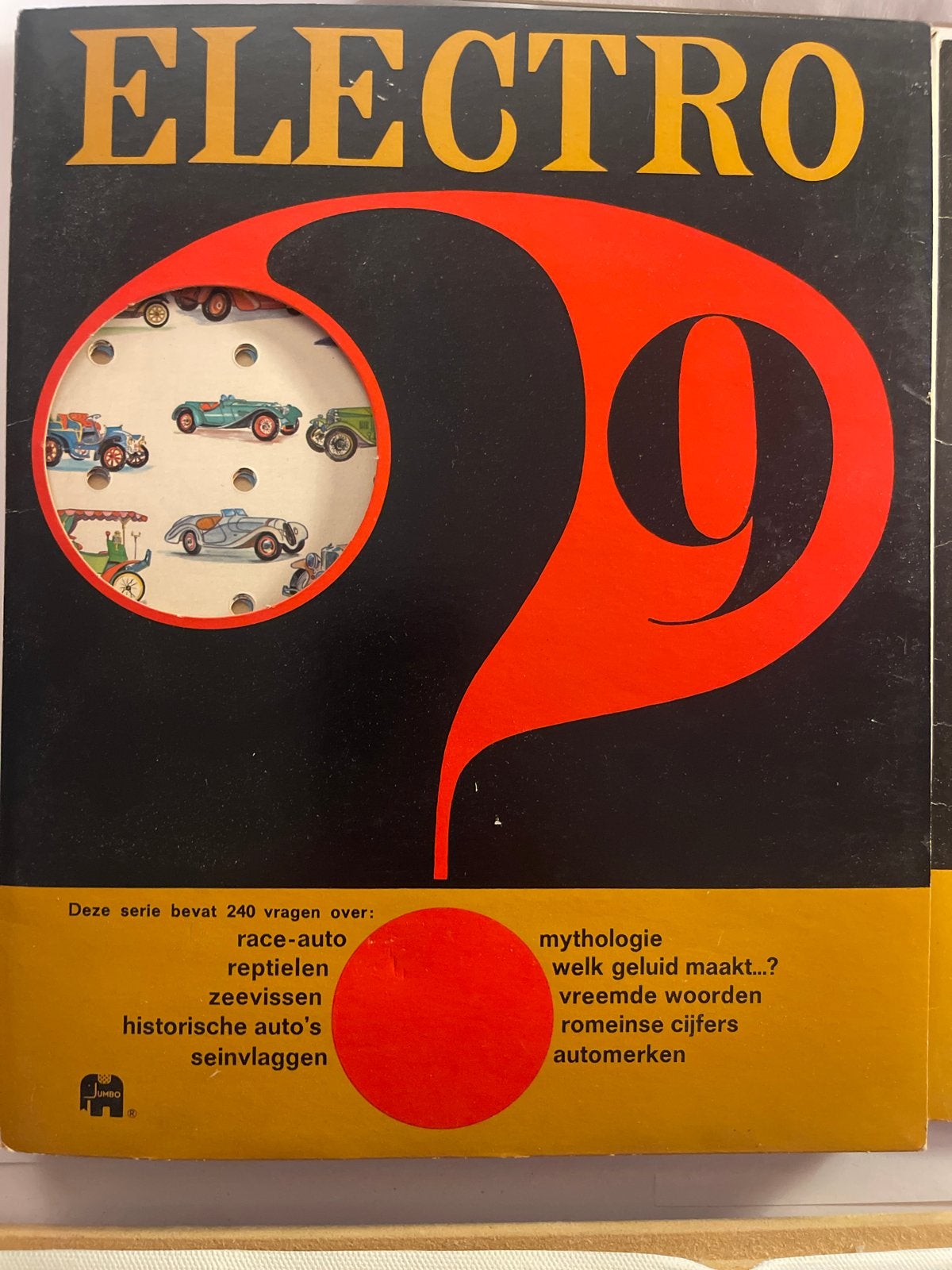 Jumbo Electro 9 Spel - Historische Auto's & Meer, Een of twee spelers, Verzenden, Nieuw