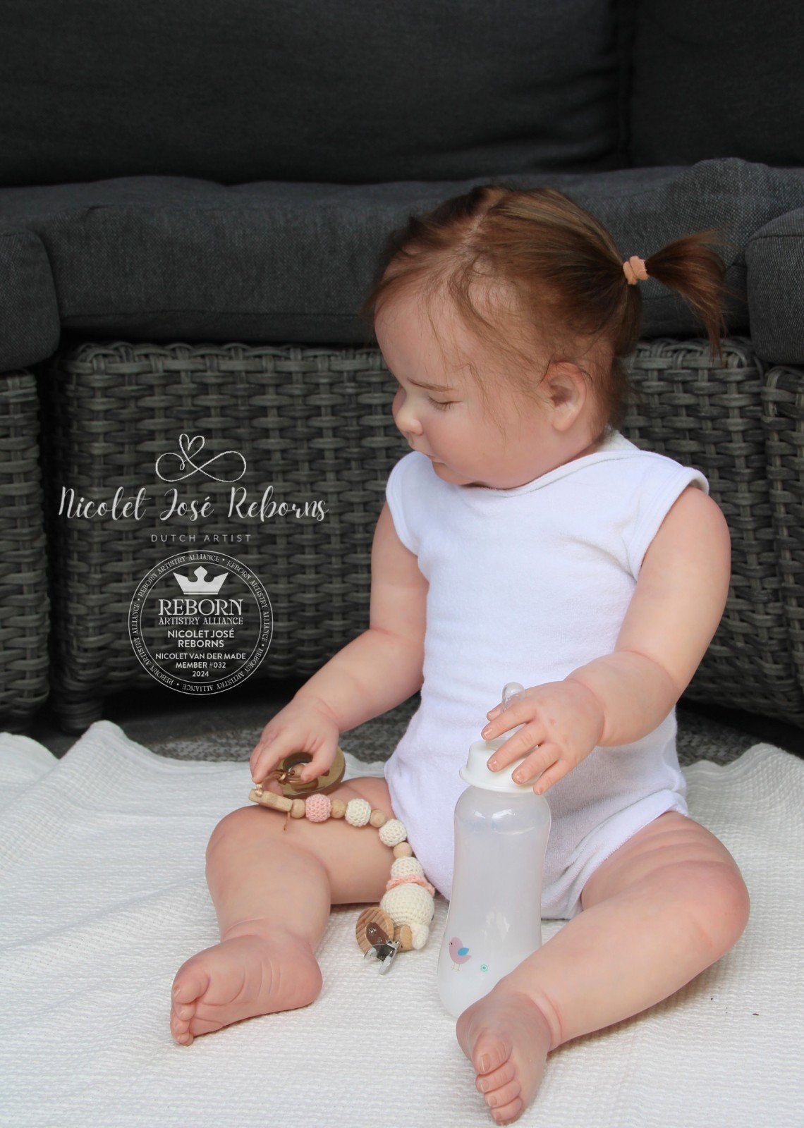 Reborn toddler Joseph met 28 inch ledematen en lijfje van De, Ophalen of Verzenden