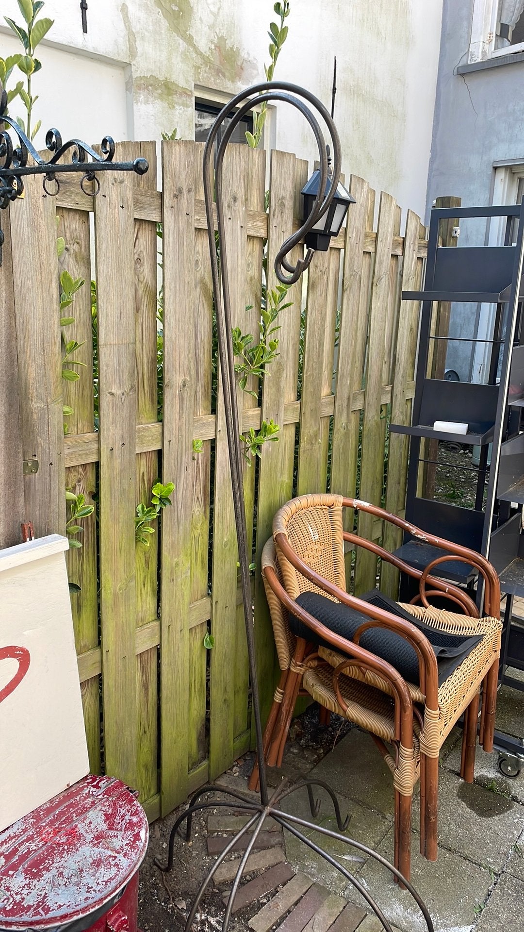 2 x plantenstandaard: hanger staand, Ophalen, Zo goed als nieuw, Rond