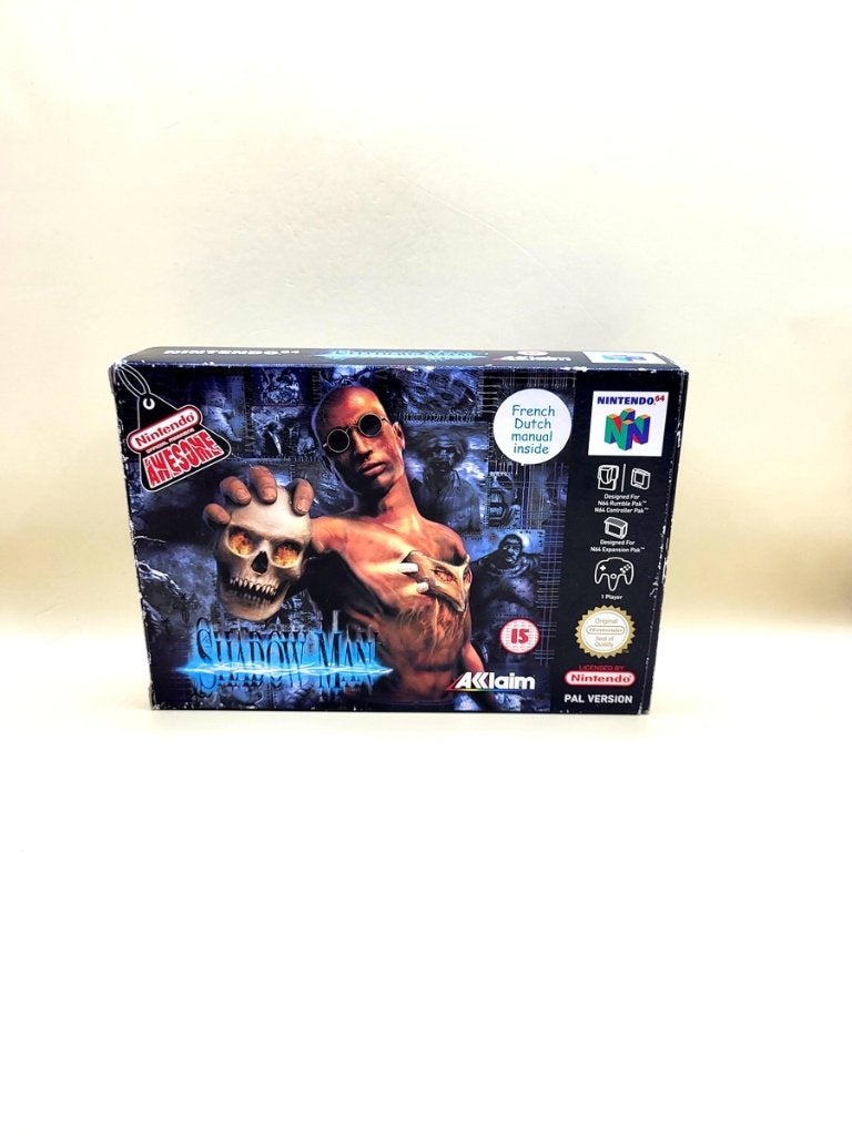 Shadow Man Compleet (No Inlay) - Nintendo 64 - N64, Nintendo support, 1 speler, Ophalen of Verzenden, Zo goed als nieuw