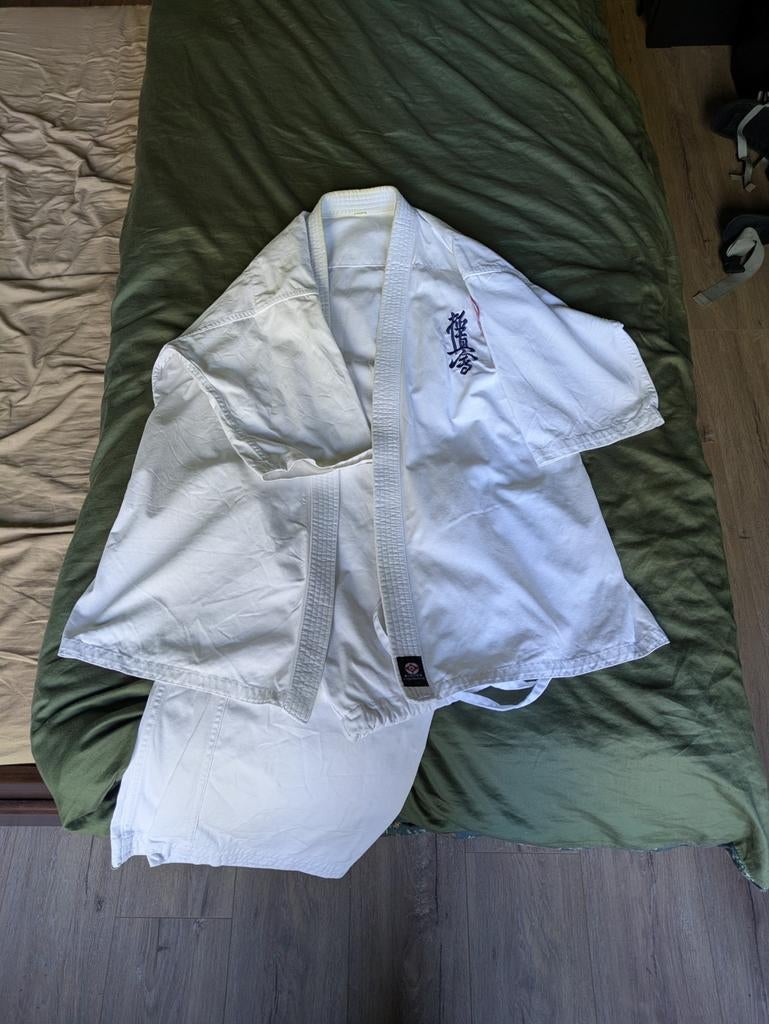 Karatepak unisex - katoen - 170 - 180 cm, Maat M, Ophalen of Verzenden, Karate