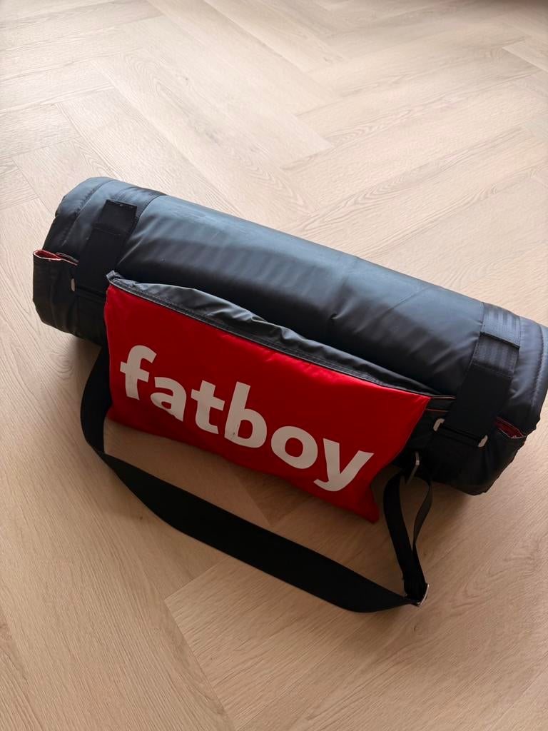 Fatboy Picnic Lounge Red – ONGEBRUIKT, Ophalen, Zo goed als nieuw, Rood