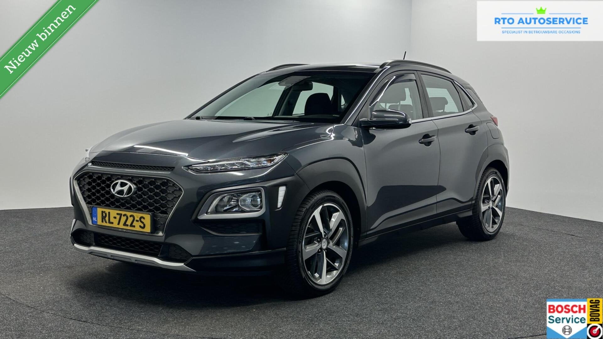 Hyundai Kona 1.0T Comfort CAMERA-NAVI-CRUISE, Auto's, Voorwielaandrijving, Stof, Gebruikt, Euro 6