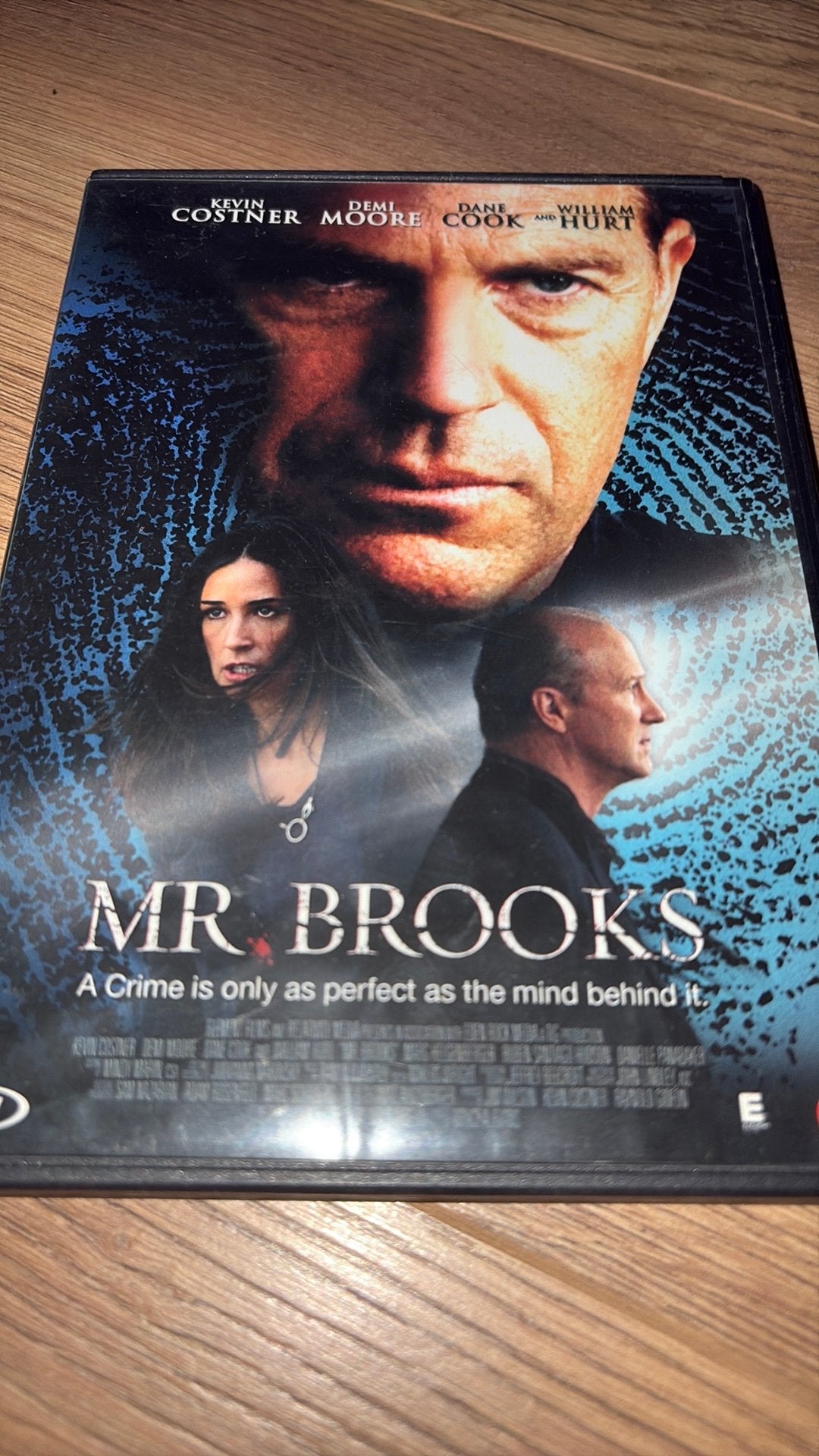 Mr. / Mister Brooks met Kevin Costner en Demi Moore., Vanaf 16 jaar, Ophalen of Verzenden, Zo goed als nieuw, Actiethriller