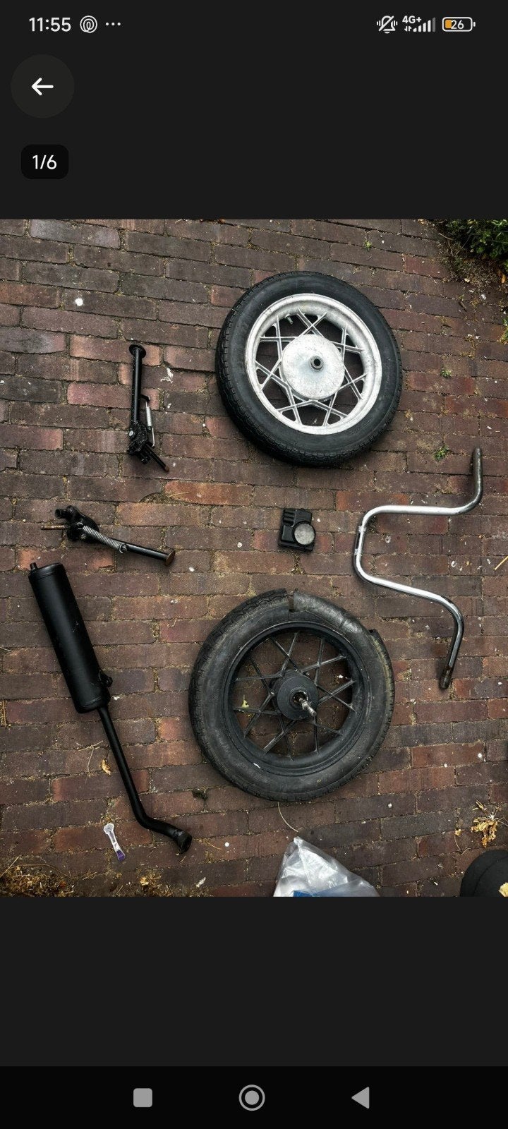 gilera citta onderdelen, Ophalen of Verzenden, Gebruikt, Overige typen, Gilera Citta