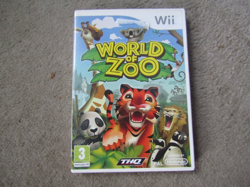 Wii spel: World of zoo, Puzzel en Educatief, Gebruikt, 1 speler, Ophalen of Verzenden