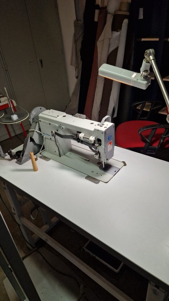 Industrieel naaimachine Global WF955, Hobby en Vrije tijd, Naaimachines en Toebehoren, Gebruikt, Naaimachine, Industrieel, Ophalen